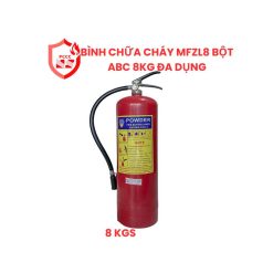 Bình Chữa Cháy Bột ABC MFZL8-8kg
