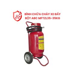 Bình Chữa Cháy Xe Đẩy Bột ABC MFTZL35-35kg