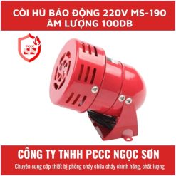 Còi hú báo động 220V MS-190 âm lượng 100dB