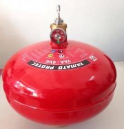 Bình cầu chữa cháy treo trần tự động 6kg của Yamato - Nhật Bản