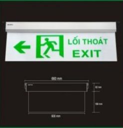 Đèn Exit 1 mặt_2 mặt Kentom KT-670