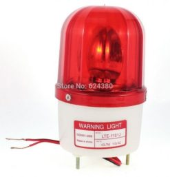 Đèn xoay còi hú báo động_ báo cướp_ báo trộm_ báo cháy