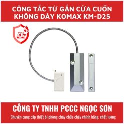 Công tắc từ gắn cửa cuốn không dây Komax KM-D25