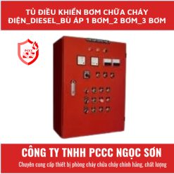 Tủ điều khiển bơm chữa cháy điện_Diesel_bù áp 1 bơm_2 bơm_3 bơm