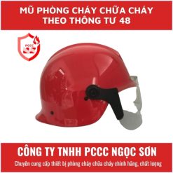 Mũ phòng cháy chữa cháy theo Thông tư 48