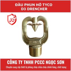 Đầu phun hở Tyco D3 drencher