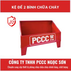 Kệ để 2 bình chữa cháy