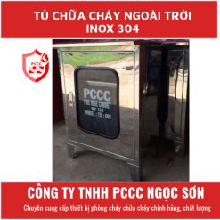 Tủ chữa cháy ngoài trời inox 304