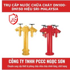 Trụ cấp nước chữa cháy DN100-DN150 hiệu Sri-Malaysia