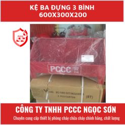 Kệ ba đựng 3 bình 600x300x200