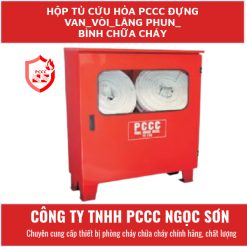Hộp tủ cứu hỏa PCCC đựng van_vòi_lăng phun_bình chữa cháy