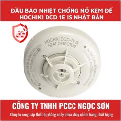 Đầu báo nhiệt chống nổ kèm đế HOCHIKI DCD 1E IS NHẬT BẢN