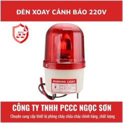 Đèn xoay cảnh báo 220V