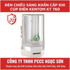 Đèn chiếu sáng khẩn cấp khi cúp điện Kentom KT 760