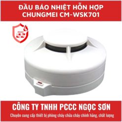 Đầu báo nhiệt hỗn hợp Chungmei CM-WSK701