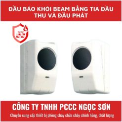 Đầu báo khói Beam bằng tia đầu thu và đầu phát