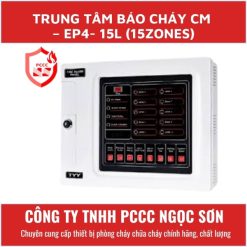 Trung tâm báo cháy CM - EP4- 15l (15zones)