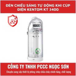 Đèn chiếu sáng tự động khi cúp điện Kentom KT 3400