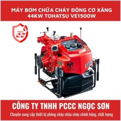 Máy bơm chữa cháy động cơ xăng 44kW Tohatsu VE1500W