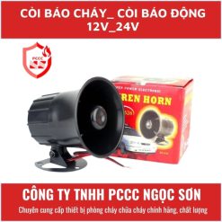 Còi báo cháy_ còi báo động 12V_24V