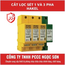 Cắt lọc sét 1 và 3 pha Hakel