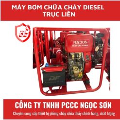 Máy bơm chữa cháy Diesel Trục liền